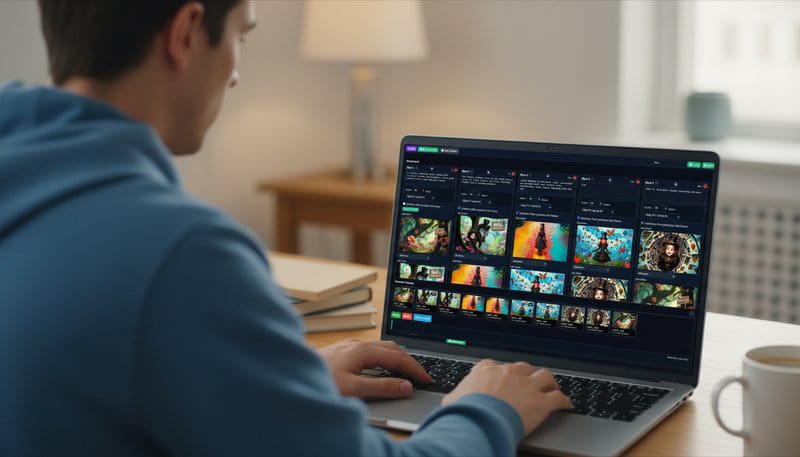 Storyboard editing tools preview